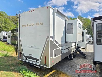 2026 Paradigm 385FL — engine compartment view