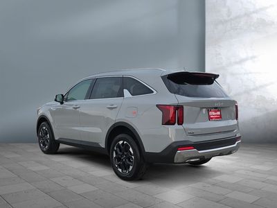 2026 Kia Sorento — rear three-quarter view