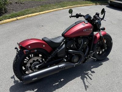 2025 Indian Motorcycle Scout Bobber Limited Sunset Red Smoke - Photo 4
