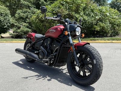 2025 Indian Motorcycle Scout Bobber Limited Sunset Red Smoke - Photo 1
