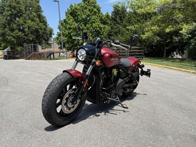 2025 Indian Motorcycle Scout Bobber Limited Sunset Red Smoke - Photo 2