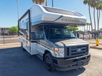 2027 Entegra ODYSSEY — front three-quarter view