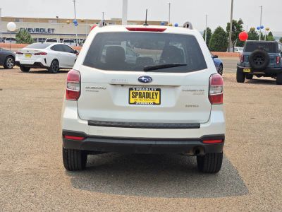 2015 Subaru Forester — interior view