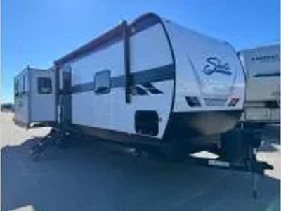 2026 Shasta RVs 33RLTS — front three-quarter view