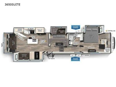 2026 Cherokee Arctic Wolf 3650SUITE - Photo 2