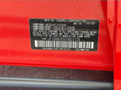 2026 Subaru WRX — photo 40 view