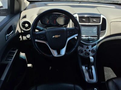 2017 Chevrolet Sonic — rear three-quarter view