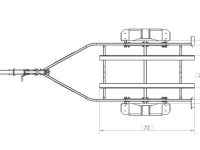 2025 Karavan Single Watercraft Steel Trailer w/ Step Fender - Photo 4