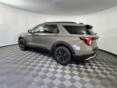 2026 Ford Explorer — rear three-quarter view
