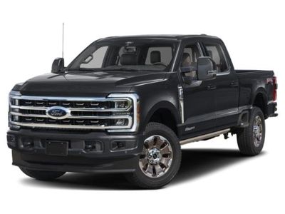 2024 Ford Super Duty F-250 SRW King Ranch in White — front three-quarter view