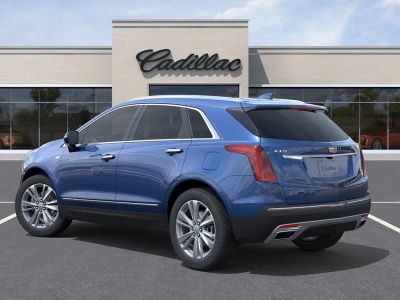 2026 Cadillac XT5 — rear three-quarter view