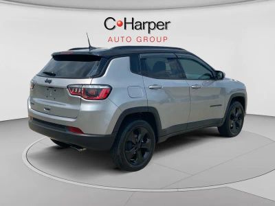 2018 Jeep Compass — rear three-quarter view