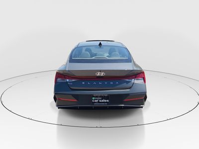 2025 Hyundai Elantra — engine compartment view