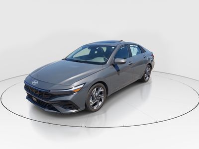 2025 Hyundai Elantra — rear three-quarter view