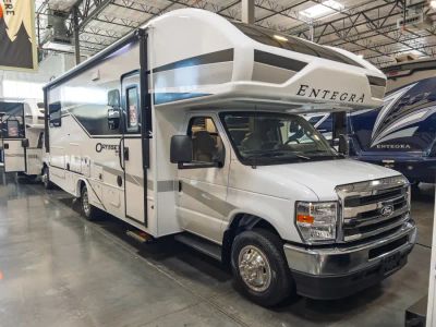 2027 Entegra ODYSSEY — front three-quarter view