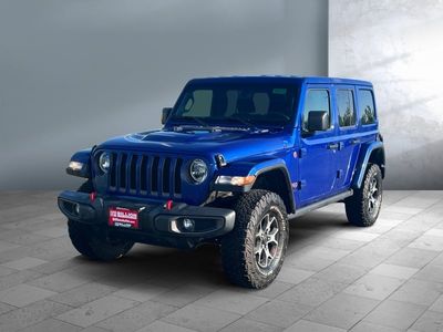 2018 Jeep Wrangler Unlimited — front three-quarter view