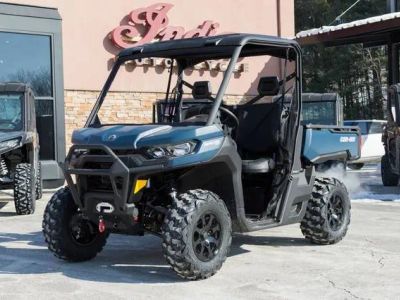 2026 Can-Am® Defender XT HD7 Dusty Navy — front three-quarter view
