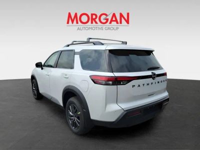 2026 Nissan Pathfinder — rear three-quarter view