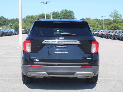 2020 Ford Explorer — rear three-quarter view