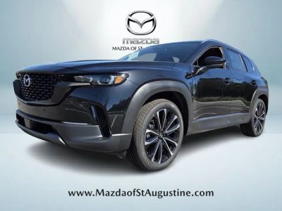 2026 Mazda CX-50 2.5 S Premium in Black — front three-quarter view