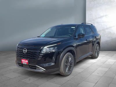 2026 Nissan Pathfinder — front three-quarter view
