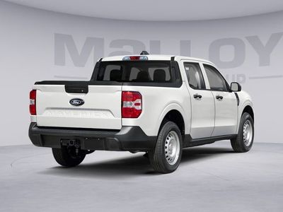 2026 Ford Maverick XL in Oxford White — front three-quarter view