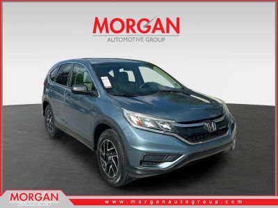 2016 Honda CR-V SE in Mountain Air Metallic — front three-quarter view