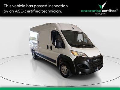 2026 Ram ProMaster Cargo Van Tradesman 2500 High Roof — front three-quarter view