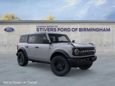 2026 Ford Bronco Big Bend in Gray — front three-quarter view