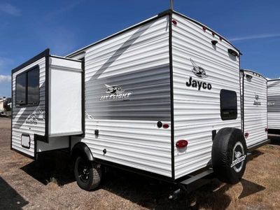 2026 Jayco Jay Flight SLX — rear three-quarter view