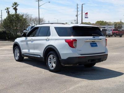 2020 Ford Explorer — rear three-quarter view