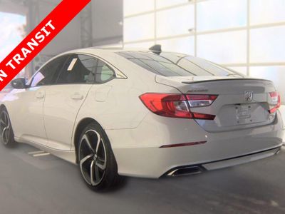 2021 Honda Accord Sedan — rear three-quarter view