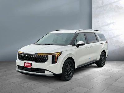 2026 Kia Carnival Hybrid — front three-quarter view