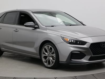 2020 Hyundai Elantra GT — rear three-quarter view