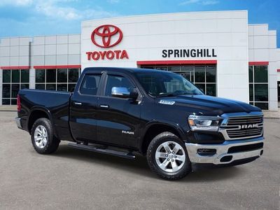 2019 Ram 1500 Laramie — front three-quarter view