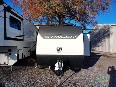 2026 Venture RV SportTrek Stinger Lite — rear three-quarter view