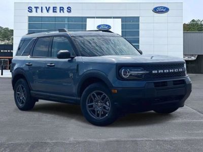 2026 Ford Bronco Sport Big Bend 5 Door SUV, SUV &amp; Crossovers in Azure Gray Metallic Tri-Coat — front three-quarter view