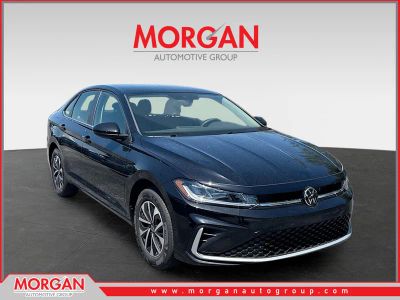 2026 Volkswagen Jetta S in Black — front three-quarter view