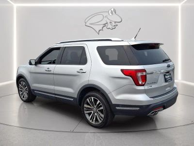 2018 Ford Explorer — rear three-quarter view