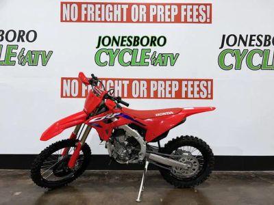 2023 Honda® CRF450RX — front three-quarter view