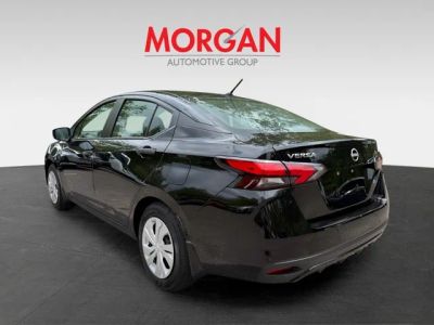 2025 Nissan Versa — rear three-quarter view