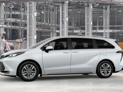 2026 Toyota Sienna — rear three-quarter view