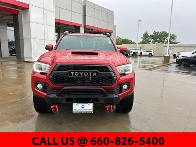 2016 Toyota Tacoma — rear three-quarter view
