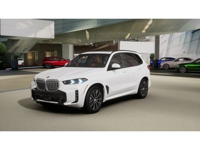 2026 BMW X5 xDrive40i in Alpine White — front three-quarter view