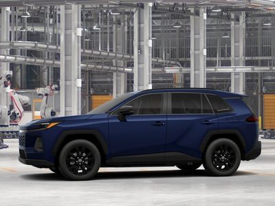 2026 Toyota RAV4 — rear three-quarter view