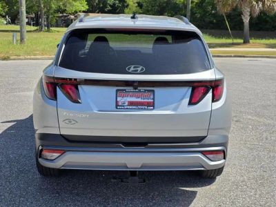 2026 Hyundai Tucson — rear three-quarter view