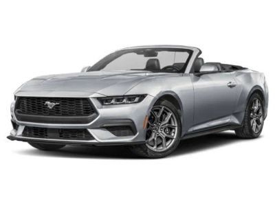 2026 Ford Mustang EcoBoost Premium in Gray — front three-quarter view