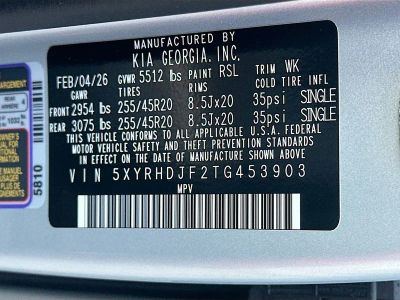 2026 Kia Sorento — photo 34 view