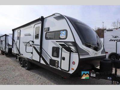 2026 Jayco Jay Feather 24FK — front three-quarter view