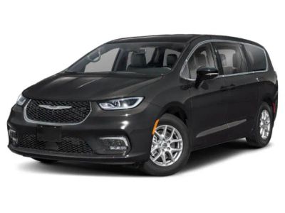 2026 Chrysler Pacifica Select in Bright White Clearcoat — front three-quarter view
